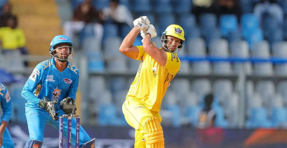 Shivam Dube's Stellar Performance Leads Arcs Andheri to T20 Mumbai League Final