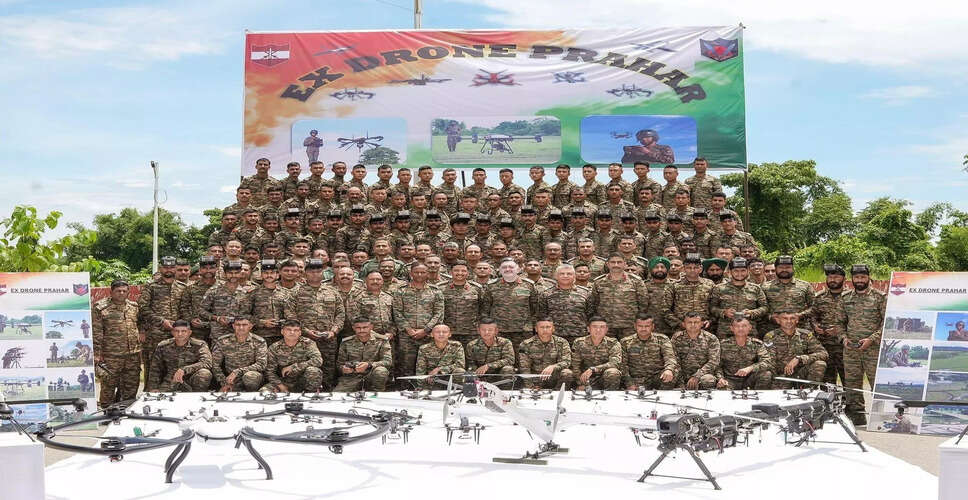 Indian Army Conducts Advanced Military Drill Near Myanmar Border