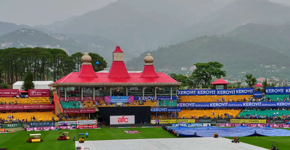 Rain Disrupts First ODI Between India and Afghanistan in Dharamshala