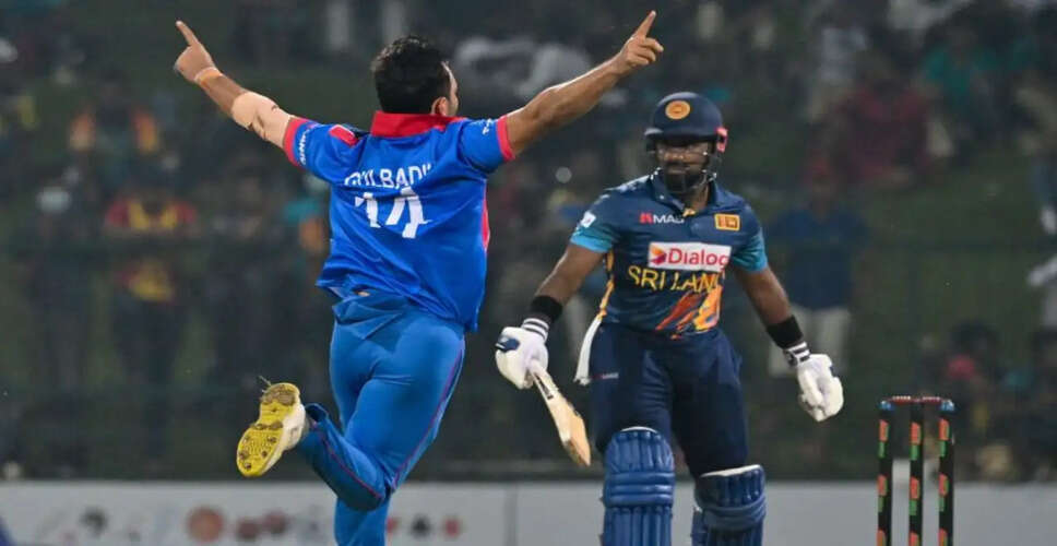 Sri Lanka vs Afghanistan Cricket Series Postponed Amid Middle East Tensions