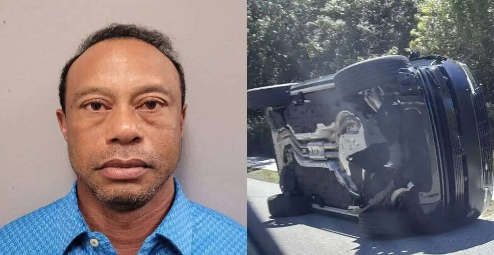 Tiger Woods Faces DUI Charges After Florida Car Accident