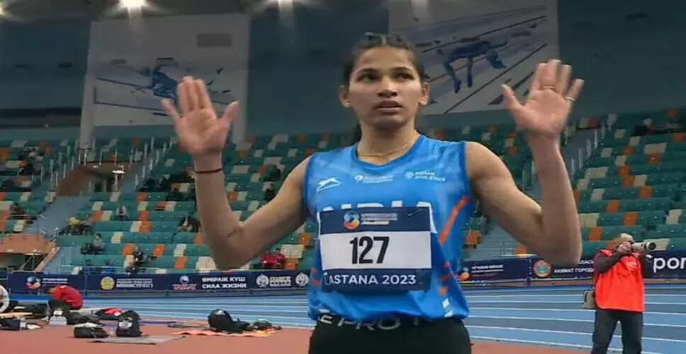 Jyothi Yarraji Shines with Gold at Taiwan Athletics Open 2025