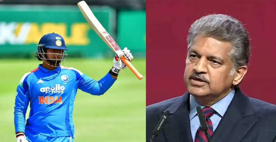 Vaibhav Sooryavanshi Shines in Tri-Series Final, Earning Praise from Anand Mahindra
