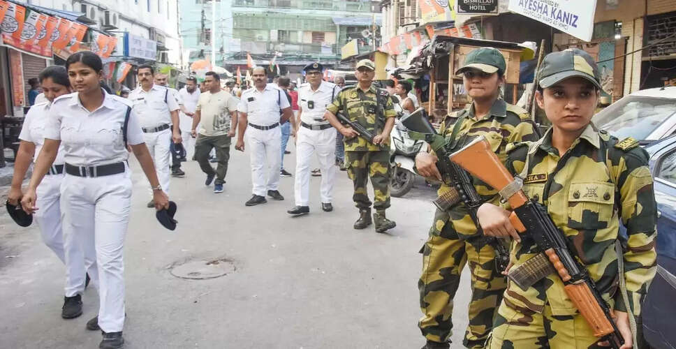 Central Forces Deployed for West Bengal Assembly Elections