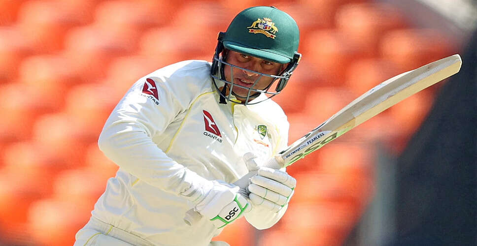 Usman Khawaja Ruled Out of Day-Night Ashes Test Due to Back Injury