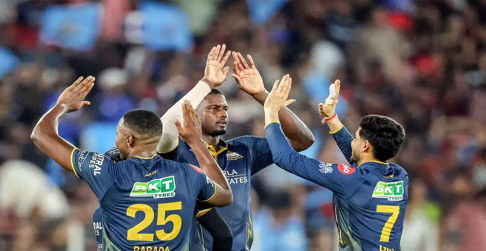 Gujarat Titans Dominate Punjab Kings in IPL 2026 Clash