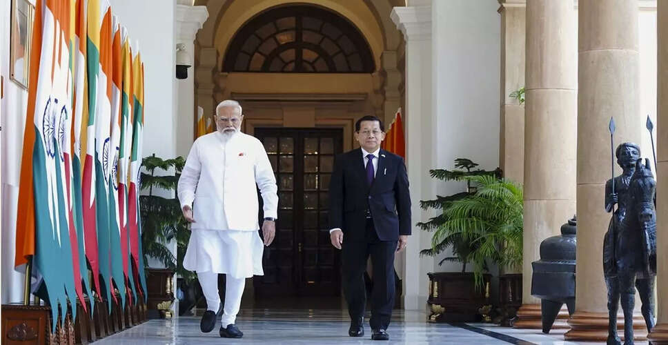 PM Modi Engages in Comprehensive Talks with Myanmar President