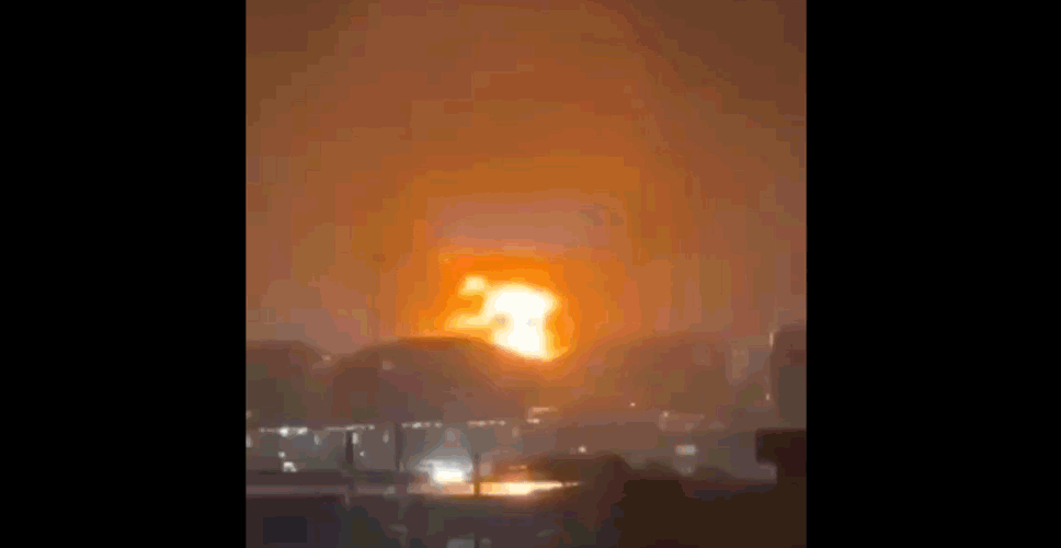 Drone Strike Causes Major Fire at Erbil Oil Refinery
