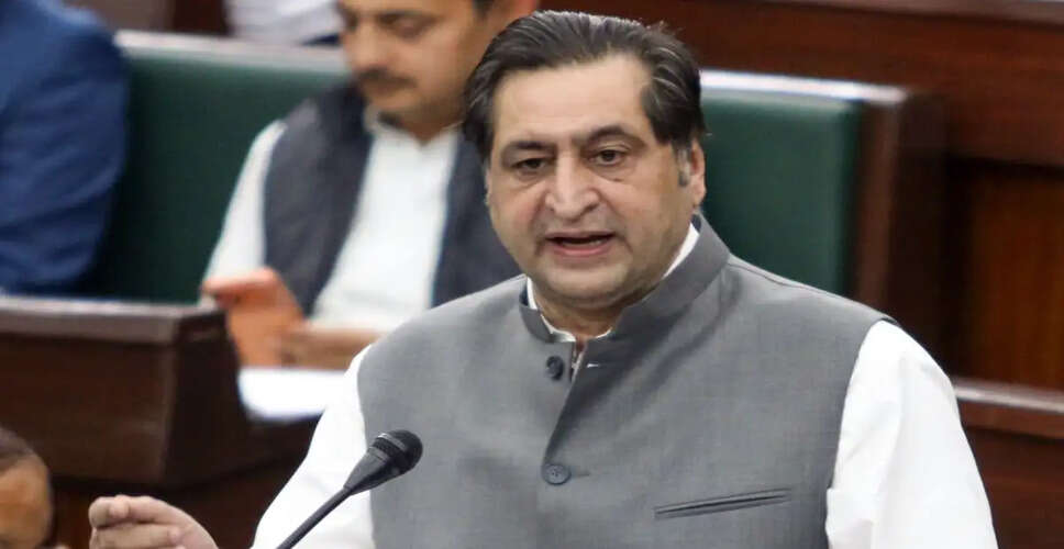 Sajjad Gani Lone Detained on Father's Death Anniversary: People's Conference Condemns Action