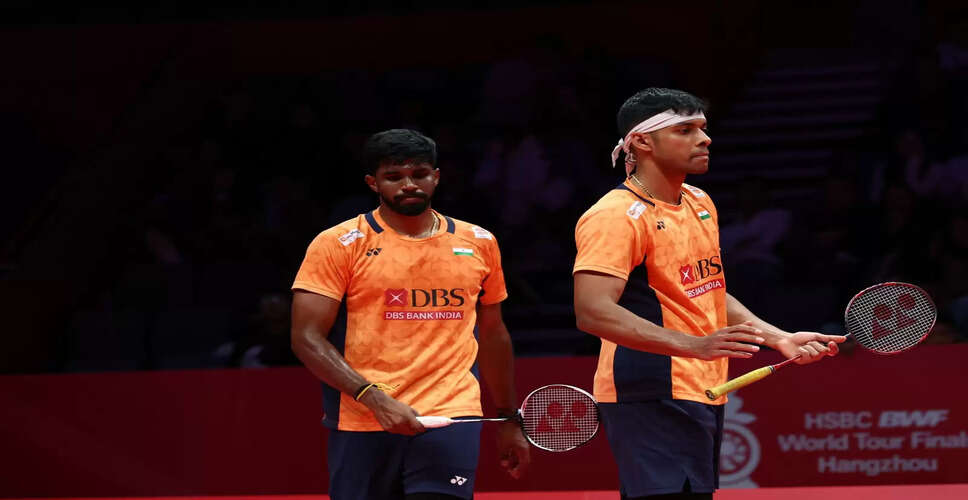 Indian Doubles Stars Shine at BWF World Tour Finals 2025