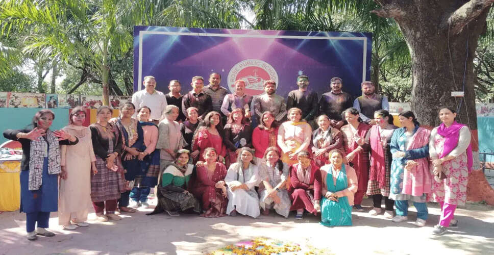 Rose Public School Celebrates Holi with Joy and Cultural Performances