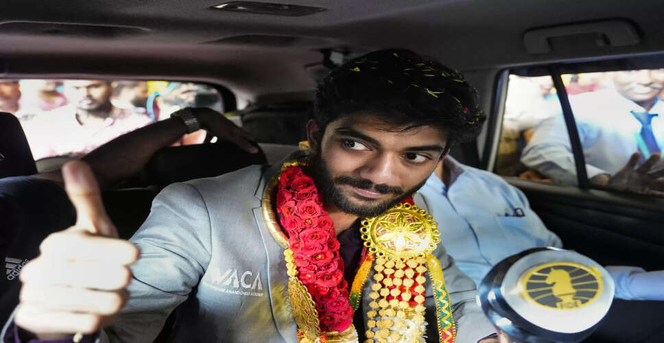 D Gukesh Aims for Redemption at Tata Steel Masters Chess Tournament