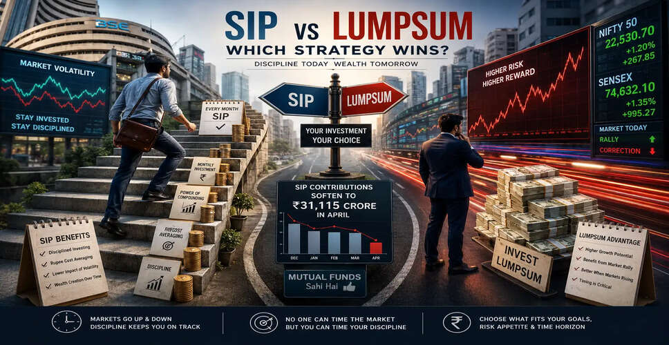 April Sees Decline in Mutual Fund SIP Contributions