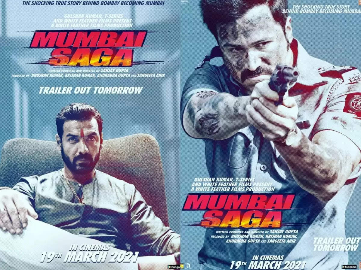Mumbai Saga’s Trailer Out Tomorrow, Makers Drop Two New Posters