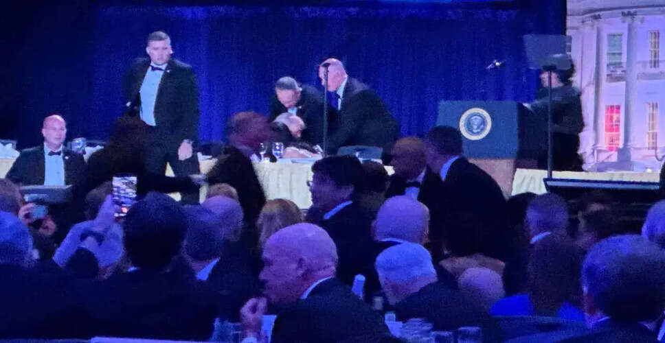Gunfire Erupts at White House Correspondents&rsquo; Dinner, Trump Evacuated Safely
