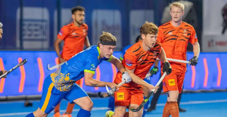 Vedanta Kalinga Lancers Secure Thrilling 2-1 Victory Over Shrachi Bengal Tigers