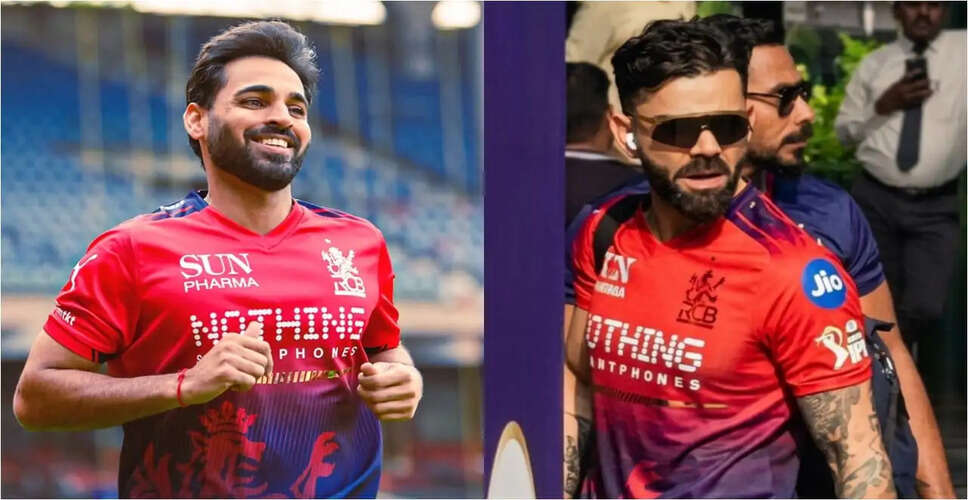 RCB's Virat Kohli and Bhuvneshwar Kumar Shine in Pre-IPL Nets Session