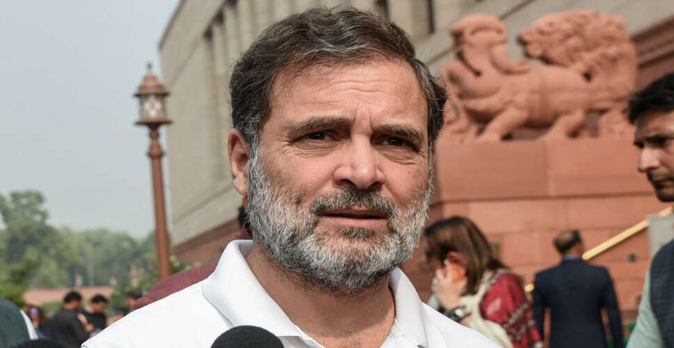 Rahul Gandhi Criticizes Government Over IndiGo Flight Disruptions