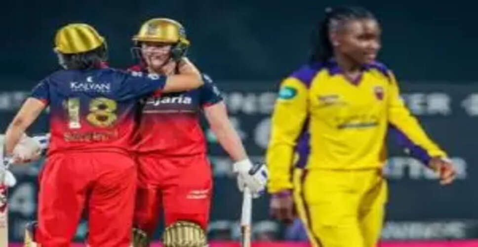 RCB Dominates UP Warriorz with a Stunning Nine-Wicket Win in WPL