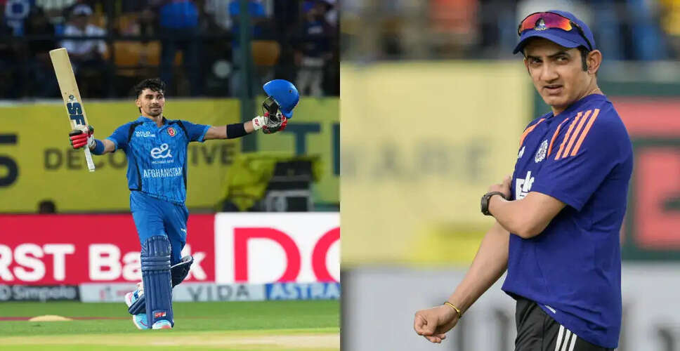 Rahmanullah Gurbaz Shines with Record Century Against India