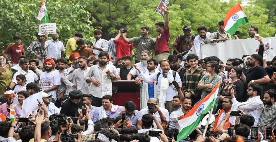 Youth-Led Protests Erupt in Delhi Against Allegations of Anti-National Activities