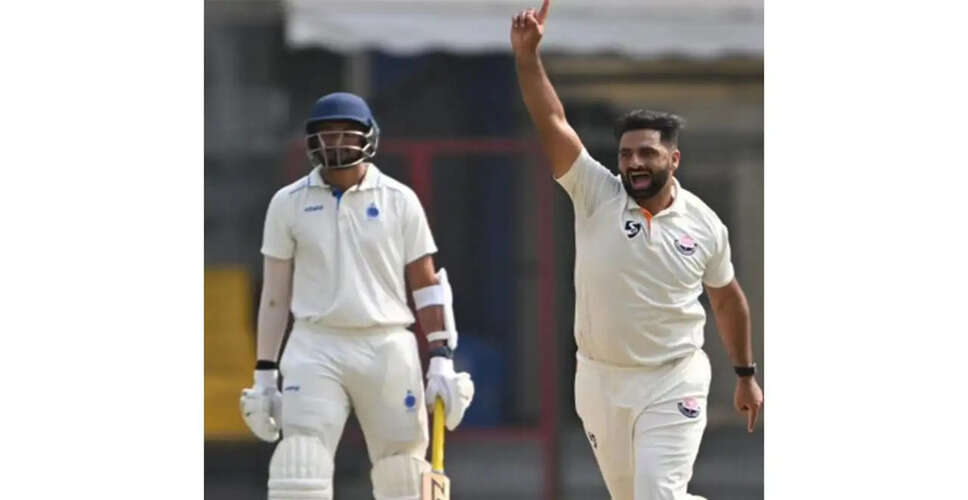Jammu and Kashmir Claims Historic First Ranji Trophy Title