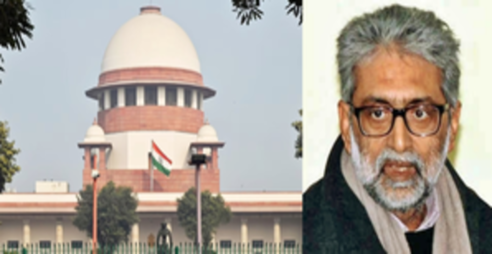 Bhima Koregaon-Elgar Parishad case: SC grants bail to Gautam Navlakha