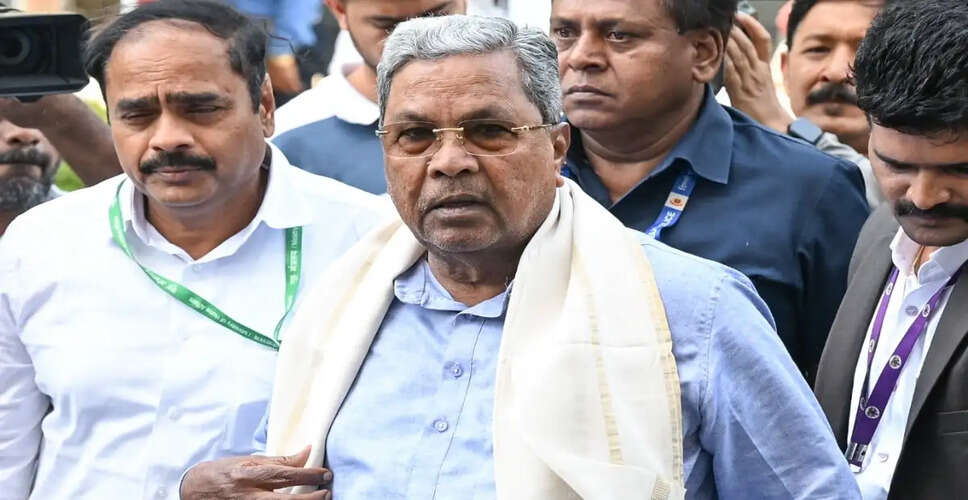 Leadership Change Looms in Karnataka Government as Siddaramaiah Seeks Resignation