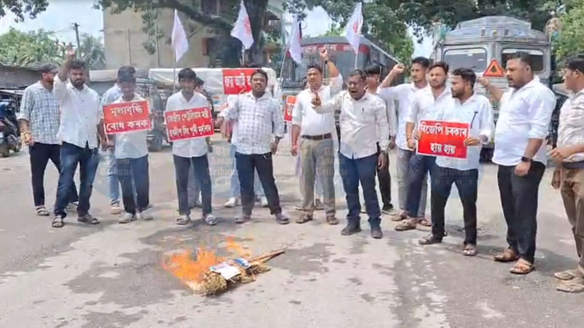 AASU Intensifies Protests Against Rising Fuel Prices in Assam