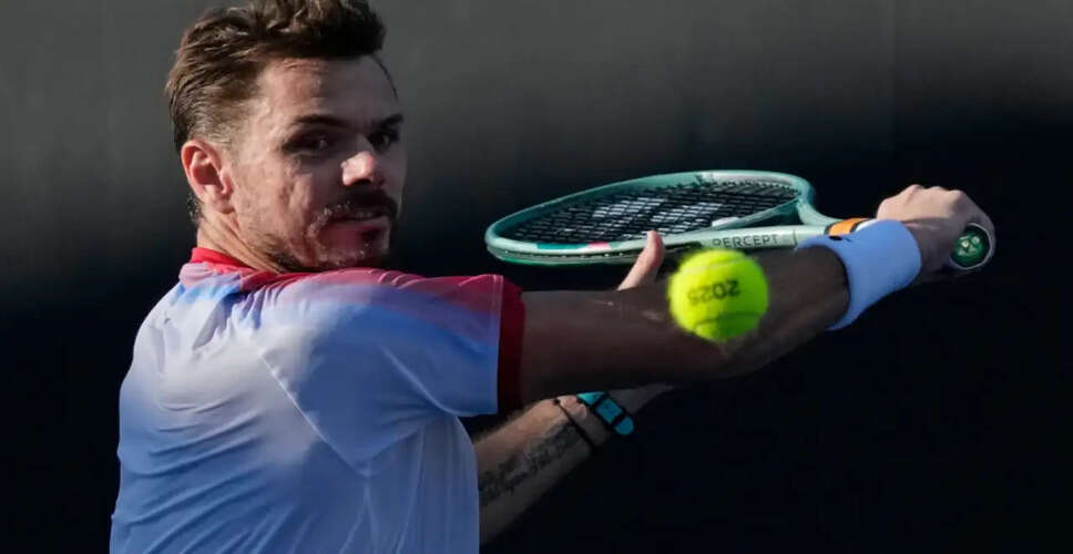 Stan Wawrinka Sets New Record at Monte Carlo Masters Despite First-Round Loss