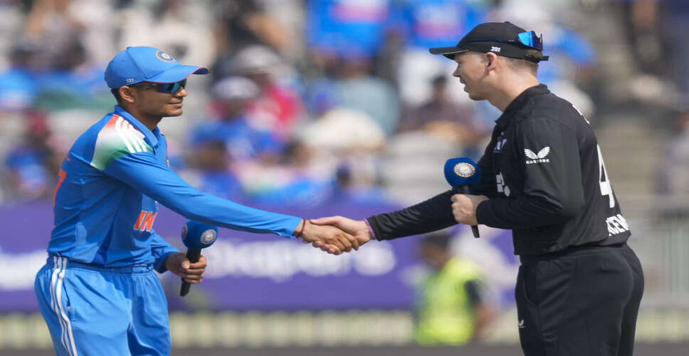 Live Updates from the New Zealand Match at BCA Stadium, Vadodara