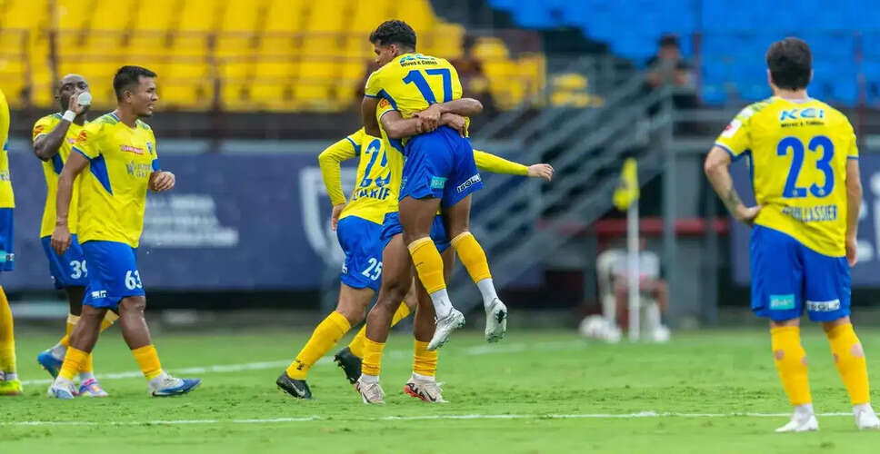 Kerala Blasters FC Triumph Over Jamshedpur FC in ISL Clash