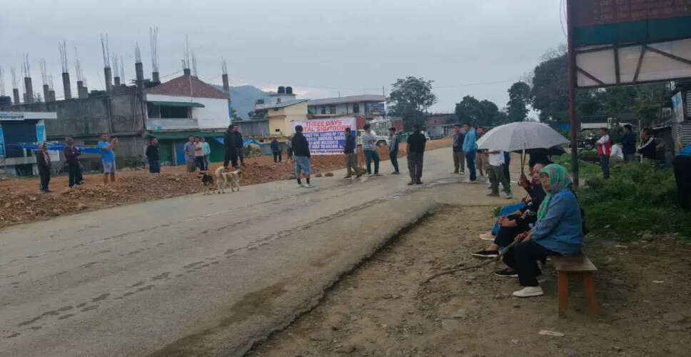 Naga Civil Bodies Enforce Three-Day Shutdown in Manipur