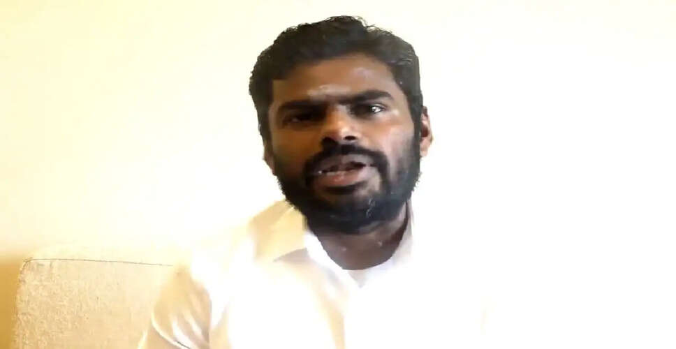 K. Annamalai Resigns from BJP, Plans New Political Movement in Tamil Nadu