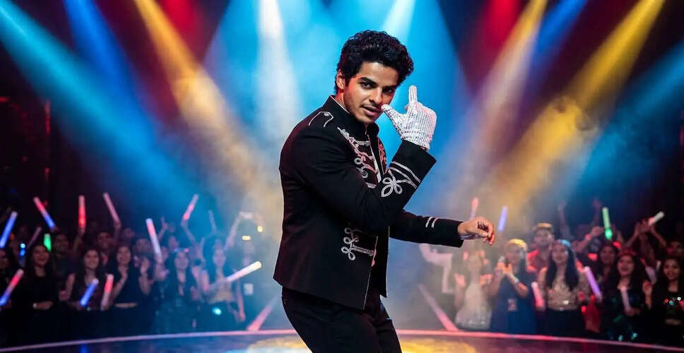 Ishaan Khatter Shines Bright with Electrifying Tribute to Michael Jackson
