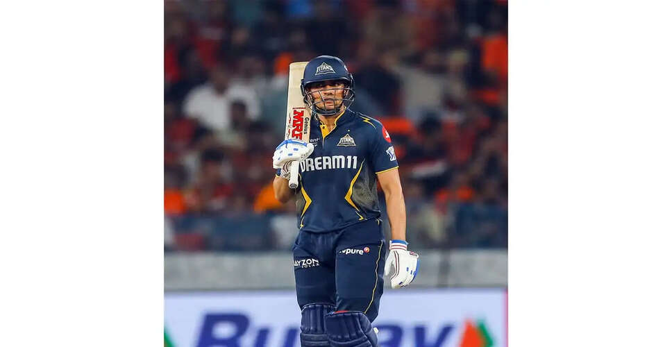 Shubman Gill Sets IPL Record as Youngest Player to Reach 4,000 Runs