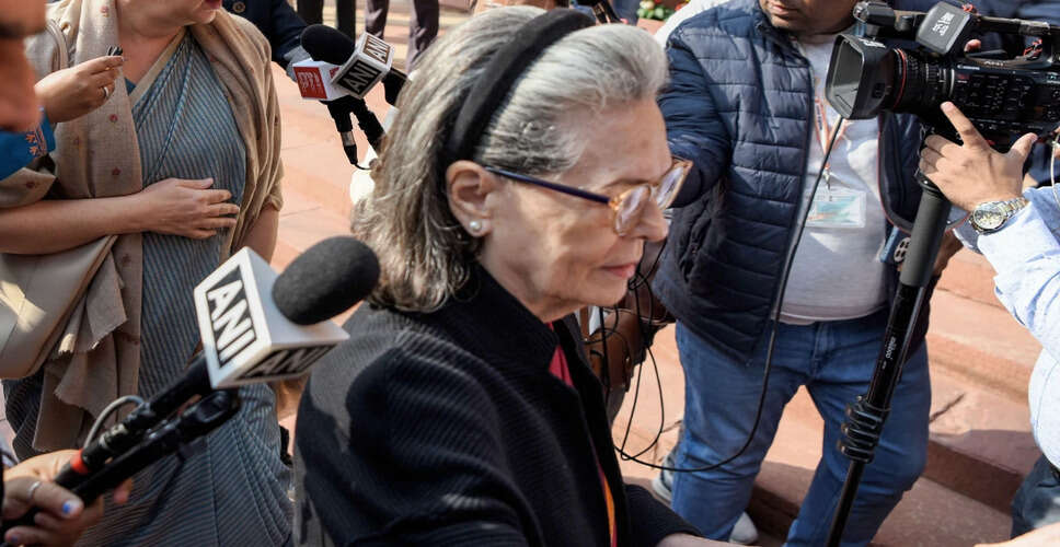 Sonia Gandhi Urges Action Against Air Pollution in Delhi-NCR