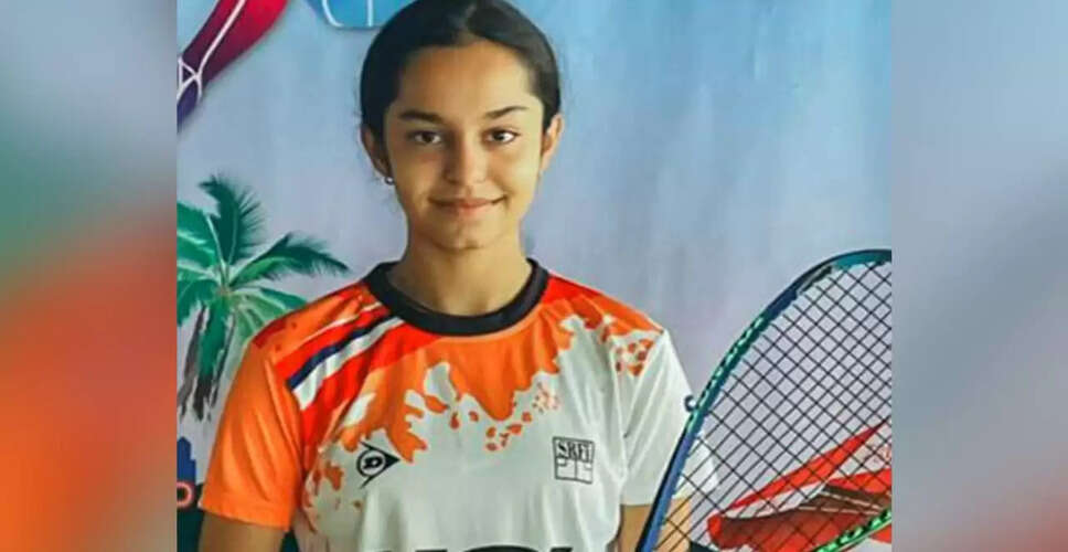 Anahat Singh Triumphs at HCL Squash Indian Tour 4, Velavan Senthilkumar Wins Men's Title