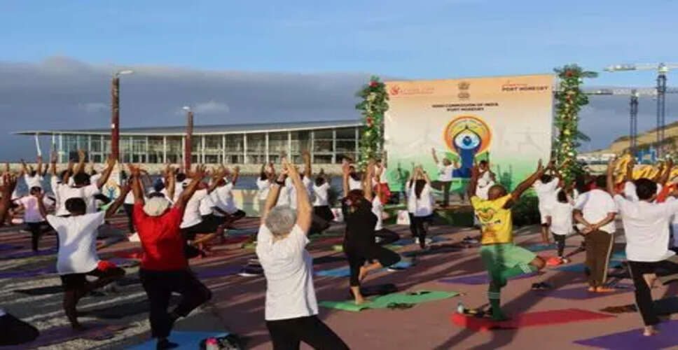Pacific Nations Celebrate International Day of Yoga with Enthusiasm