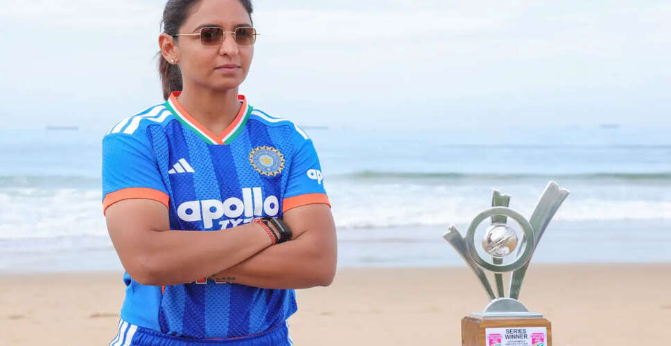 Harmanpreet Kaur Rested for First T20I Against England Women