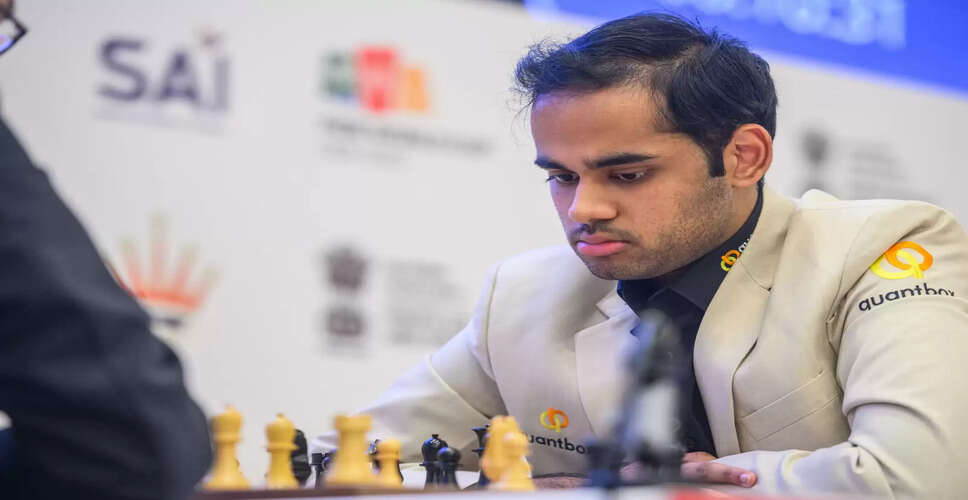 Arjun Erigaisi Shines with Bronze at FIDE World Blitz Championships