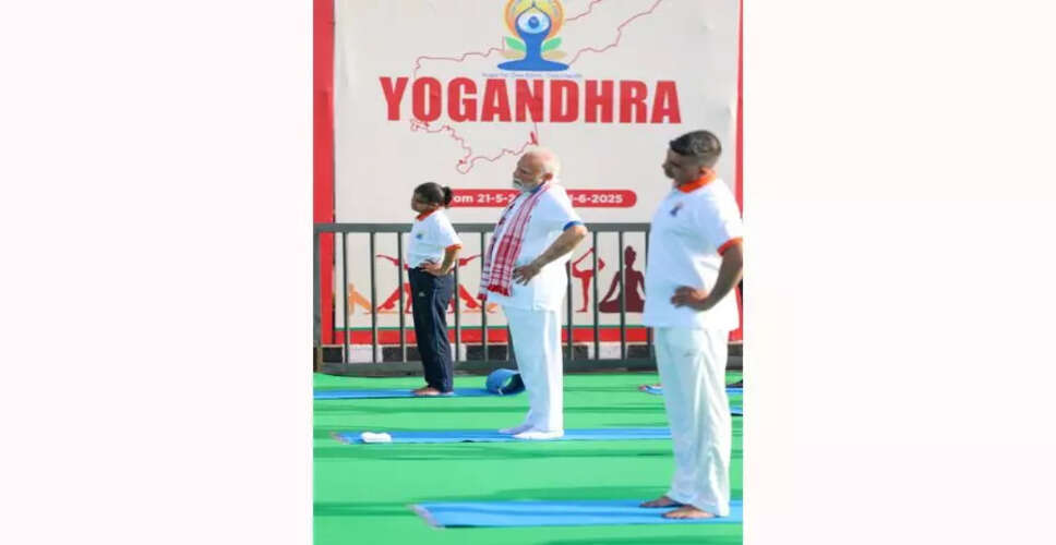 Andhra Pradesh CM Praises PM Modi for Global Yoga Movement