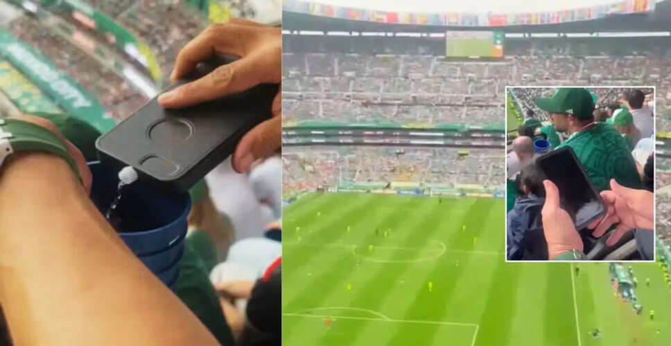 Fan Sneaks Alcohol into 2026 World Cup Match Using Clever Disguise