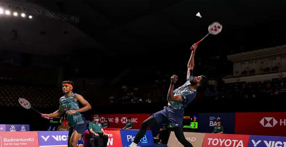 Satwik and Chirag Reach Semifinals at Thailand Open
