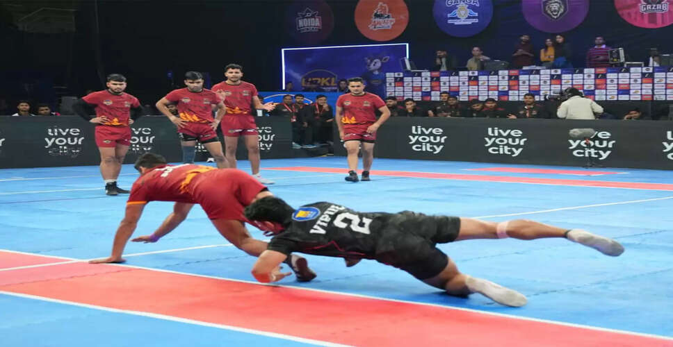 Ganga Kings and Gazab Ghaziabad Shine in Uttar Pradesh Kabaddi League Season 2