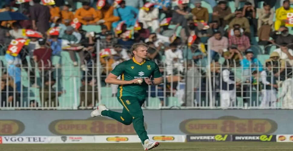 Corbin Bosch Highlights Team Spirit After South Africa's Thrilling ODI Victory