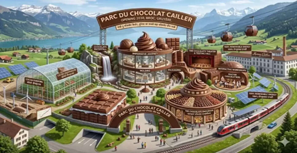 Switzerland's Upcoming Chocolate Theme Park Set to Delight Visitors by 2030