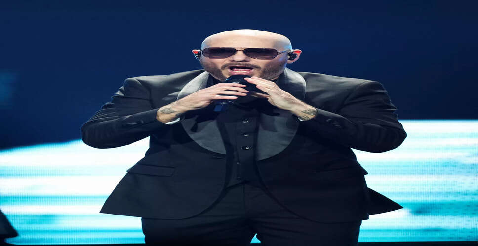 Pitbull Set to Ignite Indian Stages with Upcoming Concerts