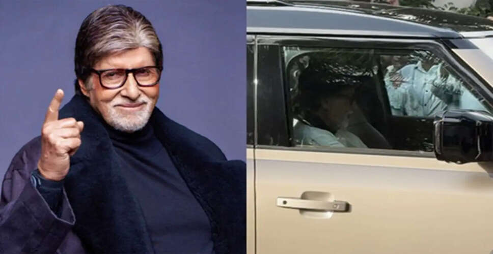 Amitabh Bachchan Takes the Wheel: A Surprise for Fans