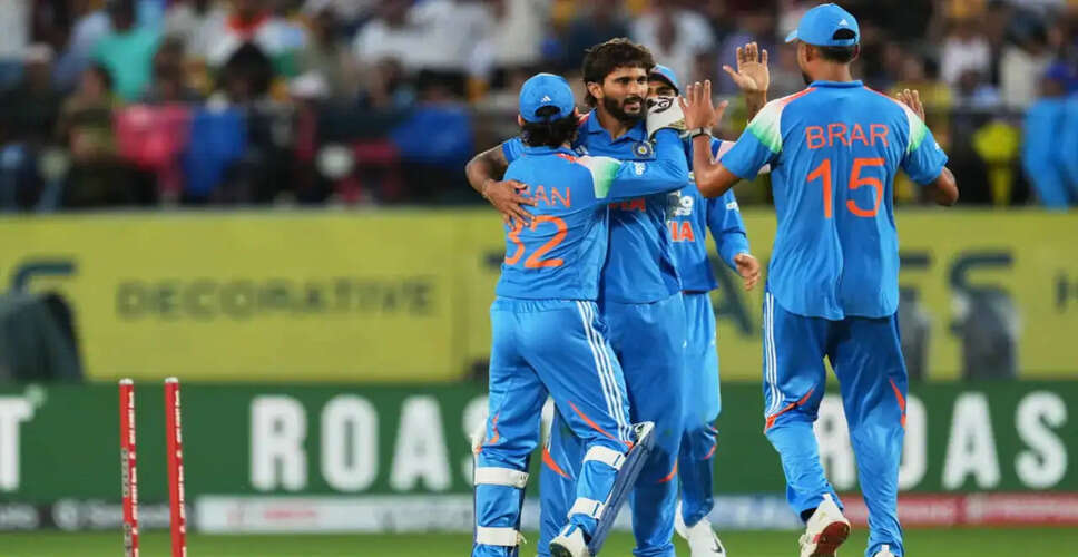 Nitish Kumar Reddy to Miss T20I Series Against Ireland Due to Injury
